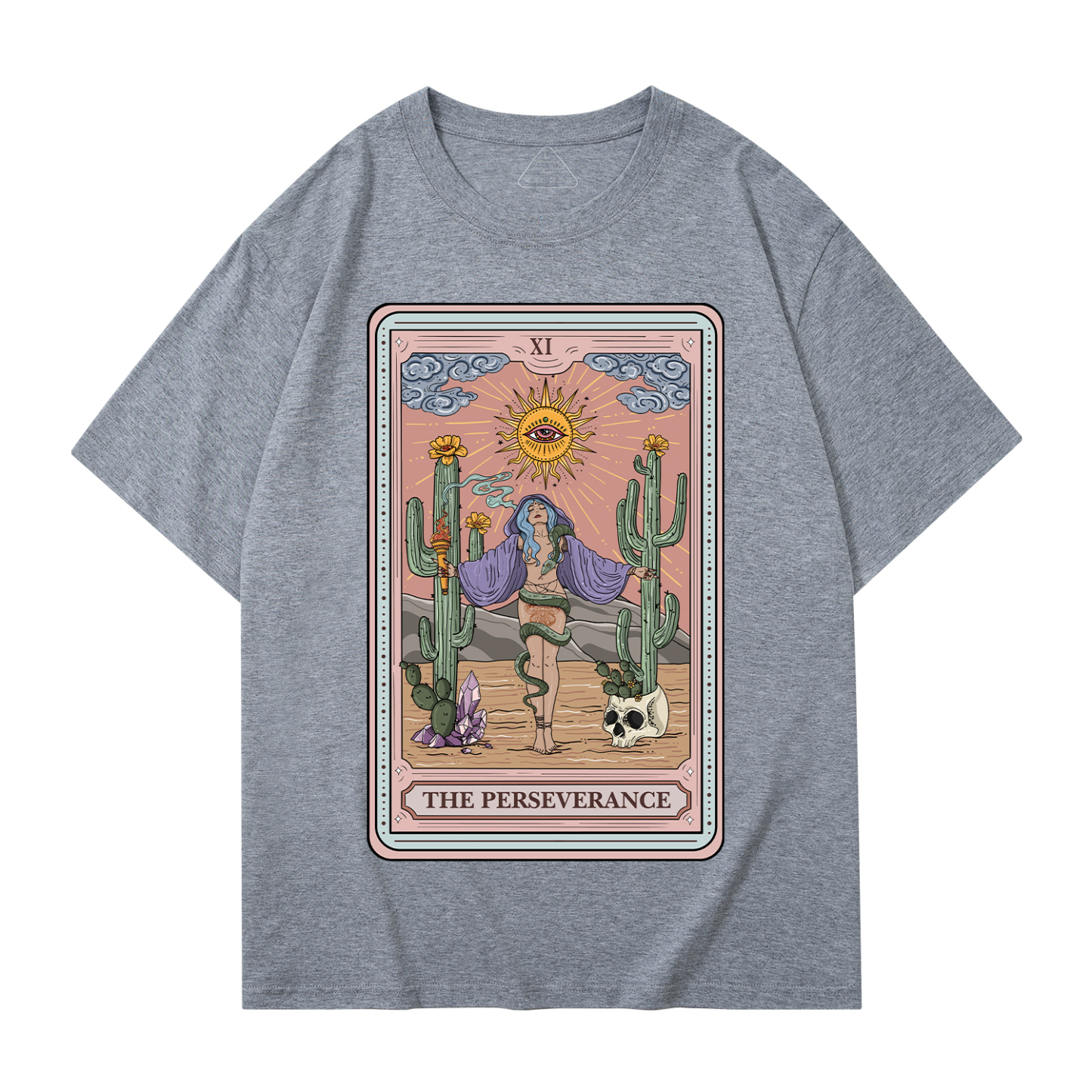 Purplehecate The Perseverance Tarot Card T-Shirt