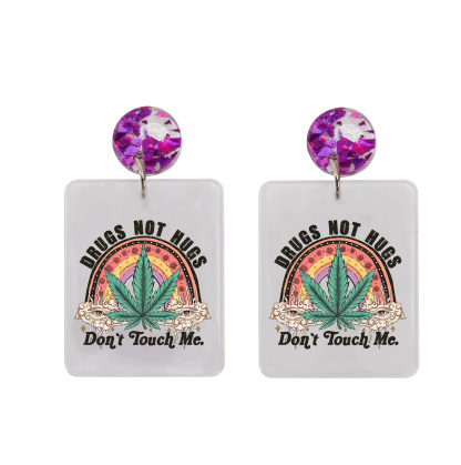 [Copy]Purplehecate Celestial Cat Acrylic Earrings