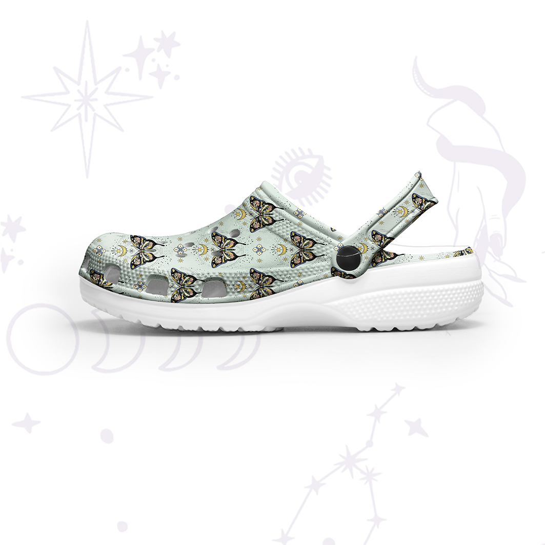 Purplehecate I Am Opening Rubber Clogs