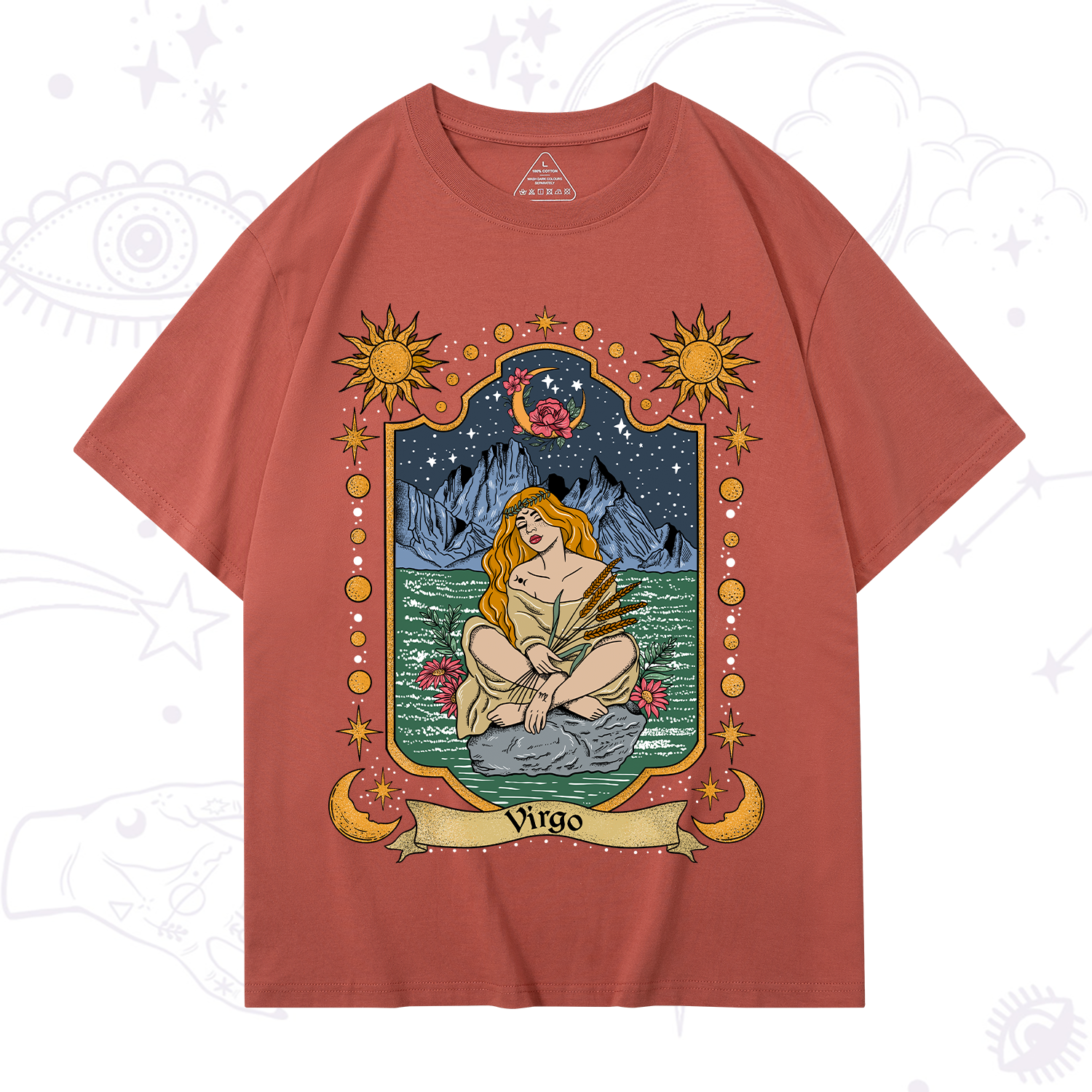 Purplehecate Virgo Zodiac T-Shirt