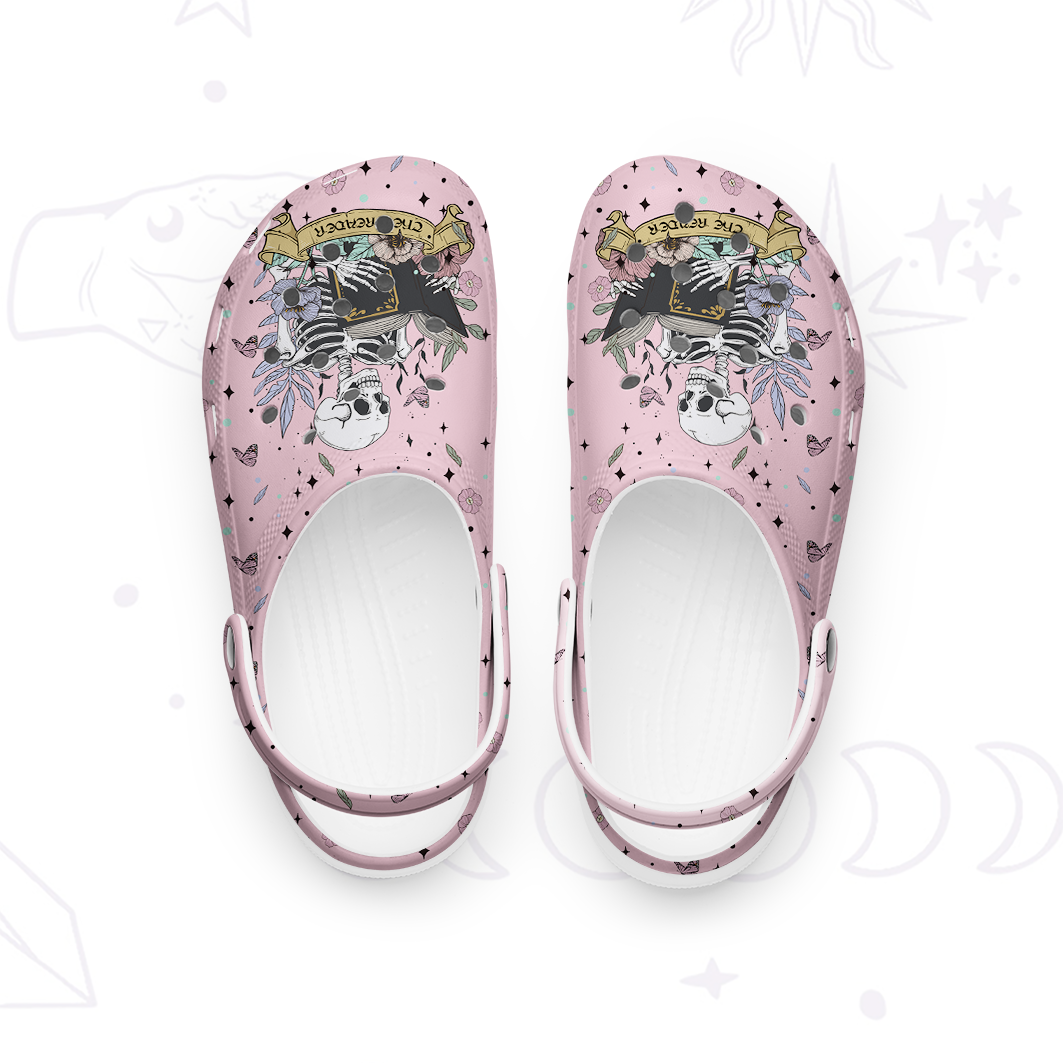 Purplehecate The Reader's Tarot Rubber Clogs