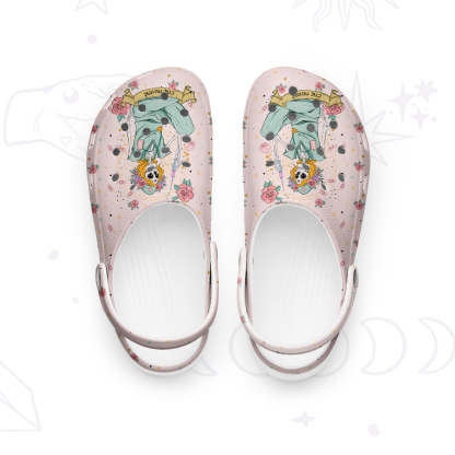 Purplehecate The Nurse Tarot Rubber Clogs