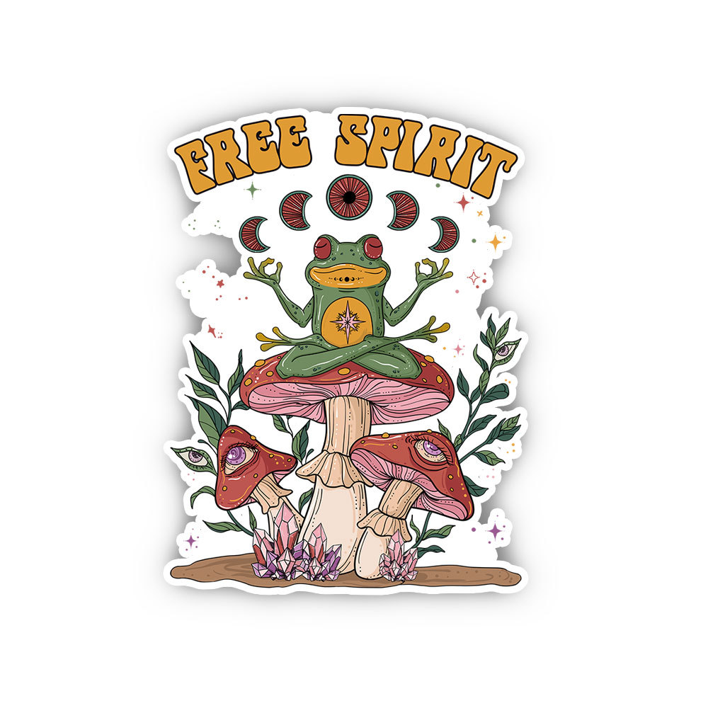 Purplehecate Free Spirit Sticker