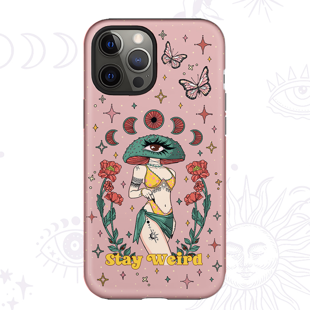 Purplehecate Stay Weird Phone Case