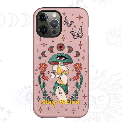 Purplehecate Stay Weird Phone Case