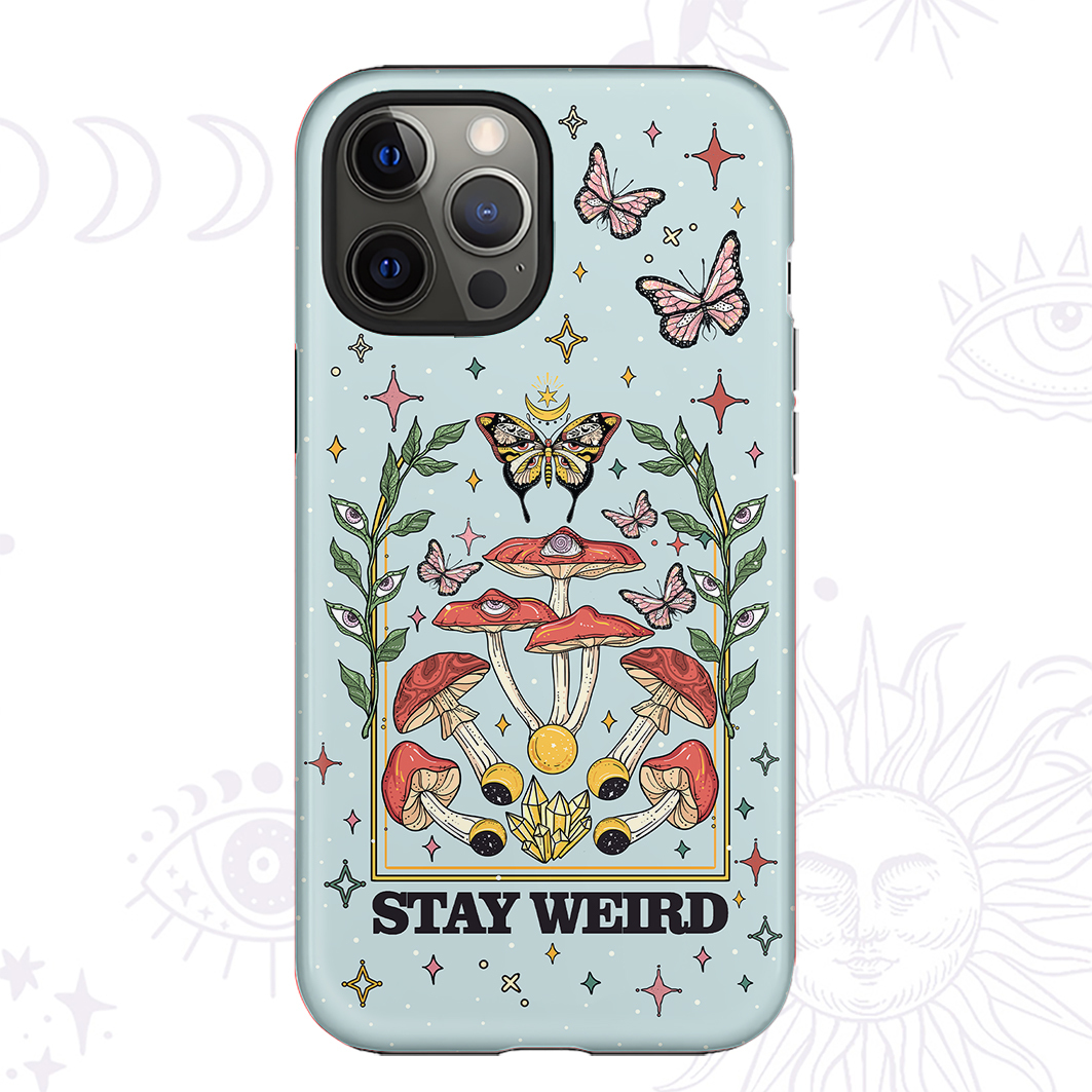 Purplehecate Stay Weird Phone Case