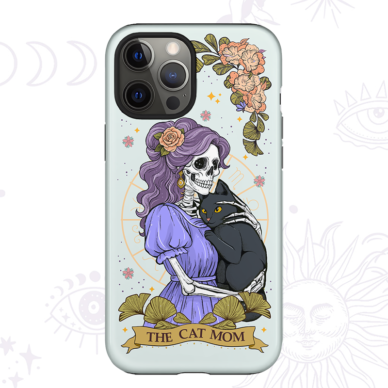 Purplehecate The Mystic Witch Cat Mom Phone Case