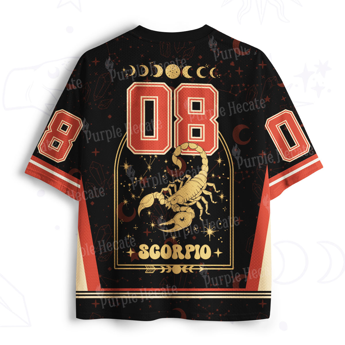 Purplehecate Zodiac Scorpio Under the Stars Mesh Jersey