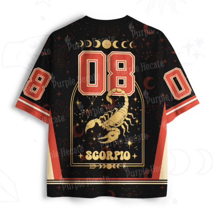 Purplehecate Zodiac Scorpio Under the Stars Mesh Jersey