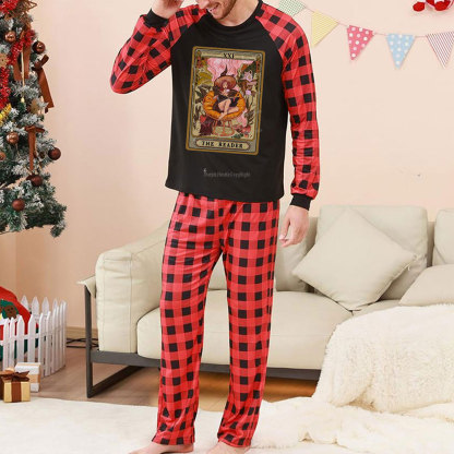 Purplehecate The Reader Tarot Card Christmas Pajamas