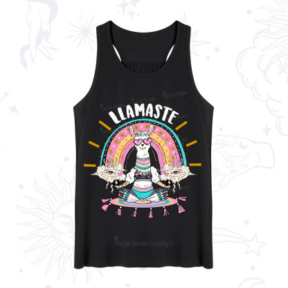 Purplehecate Llama Meditating Tank