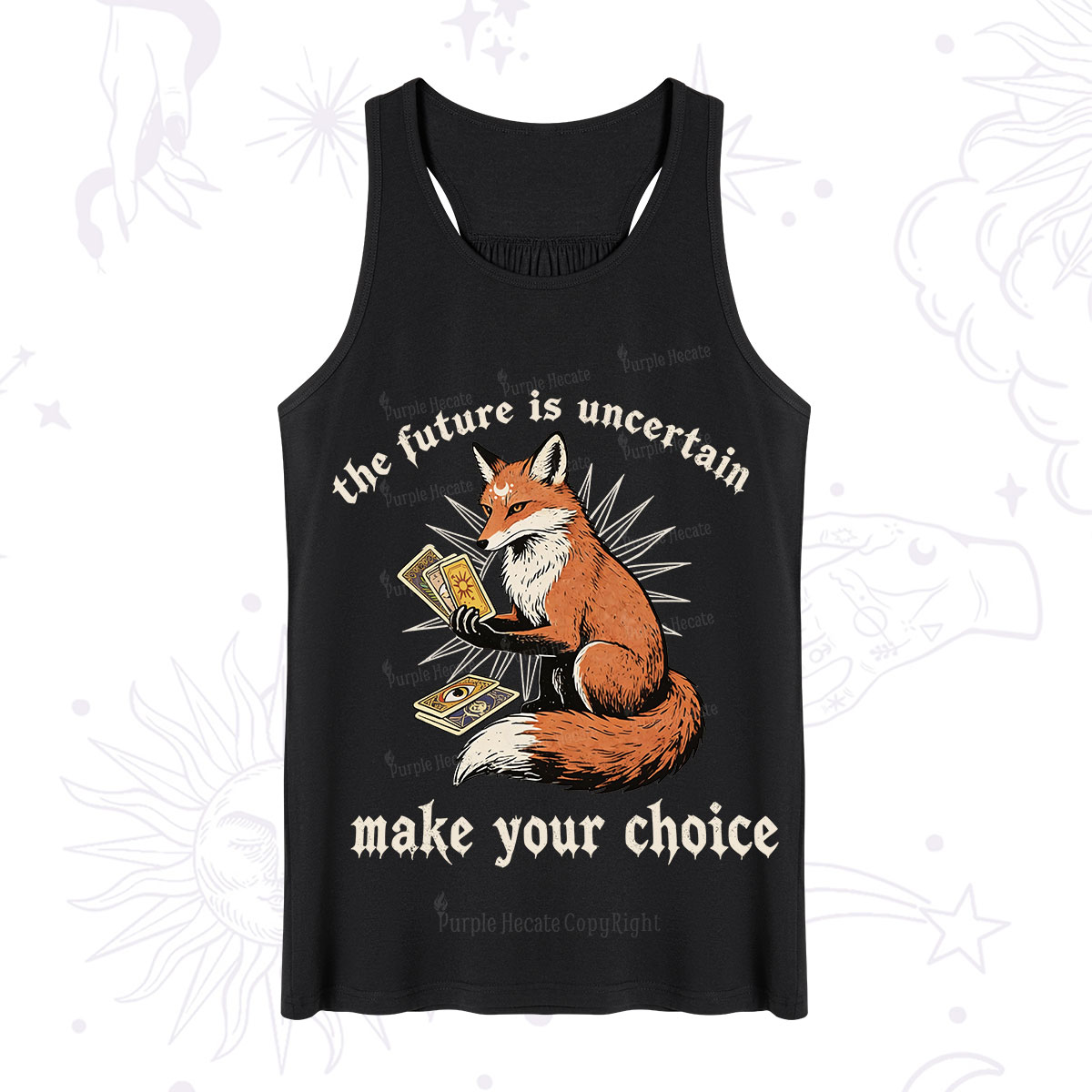 Purplehecate The Future Is Uncertain make Your Choice Tank