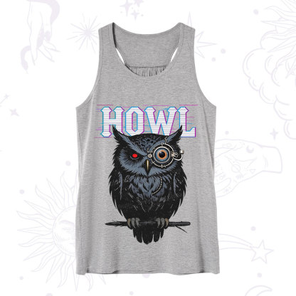 Purplehecate Howl Owl Tank