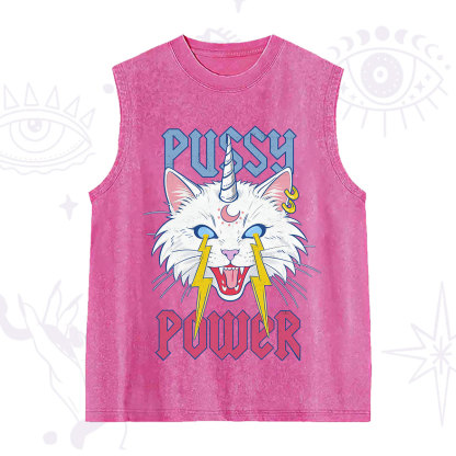 Purplehecate Pussy Power Washed Tank