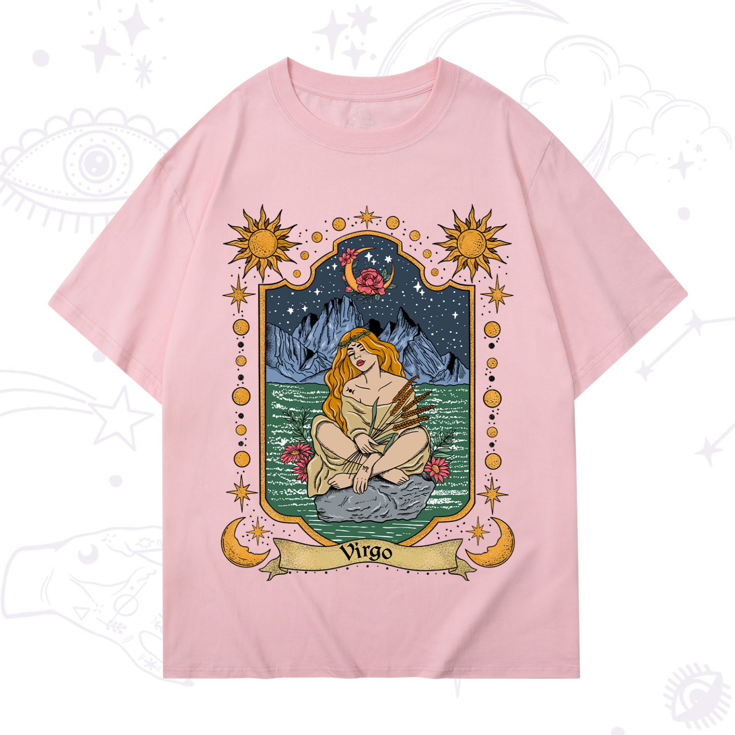 Purplehecate Virgo Zodiac T-Shirt