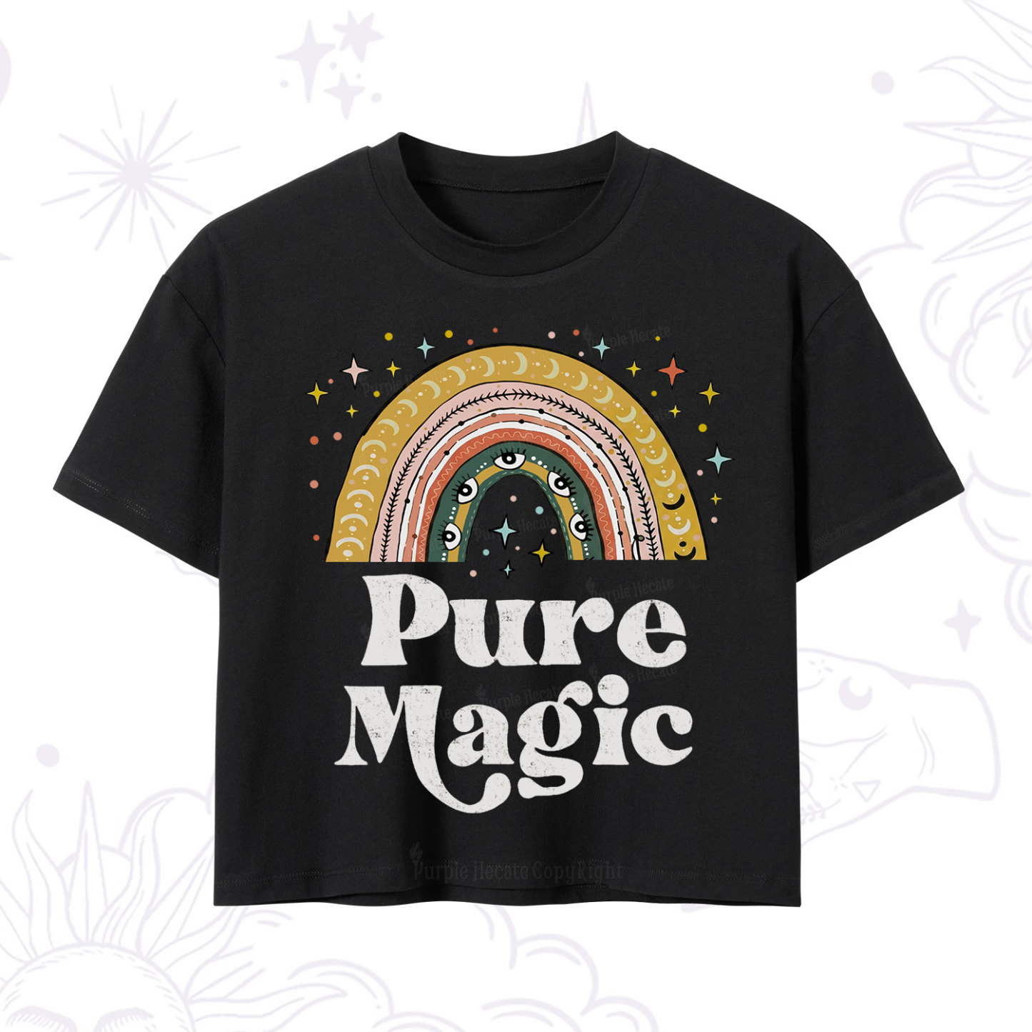 Purplehecate Pure Magic Crop T-Shirt