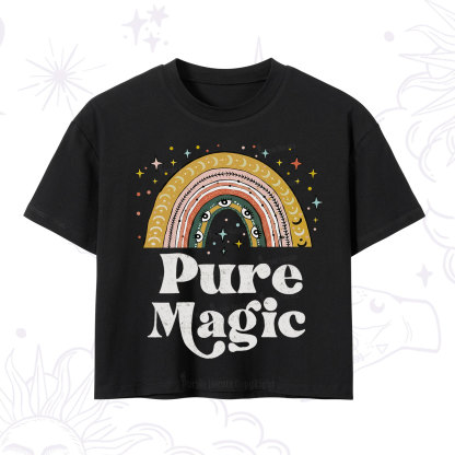 Purplehecate Pure Magic Crop T-Shirt