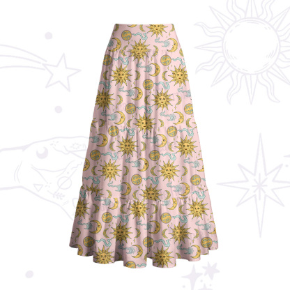 [Copy][Copy]Purplehecate Magic of Sun and Moon Convertible Maxi Skirt