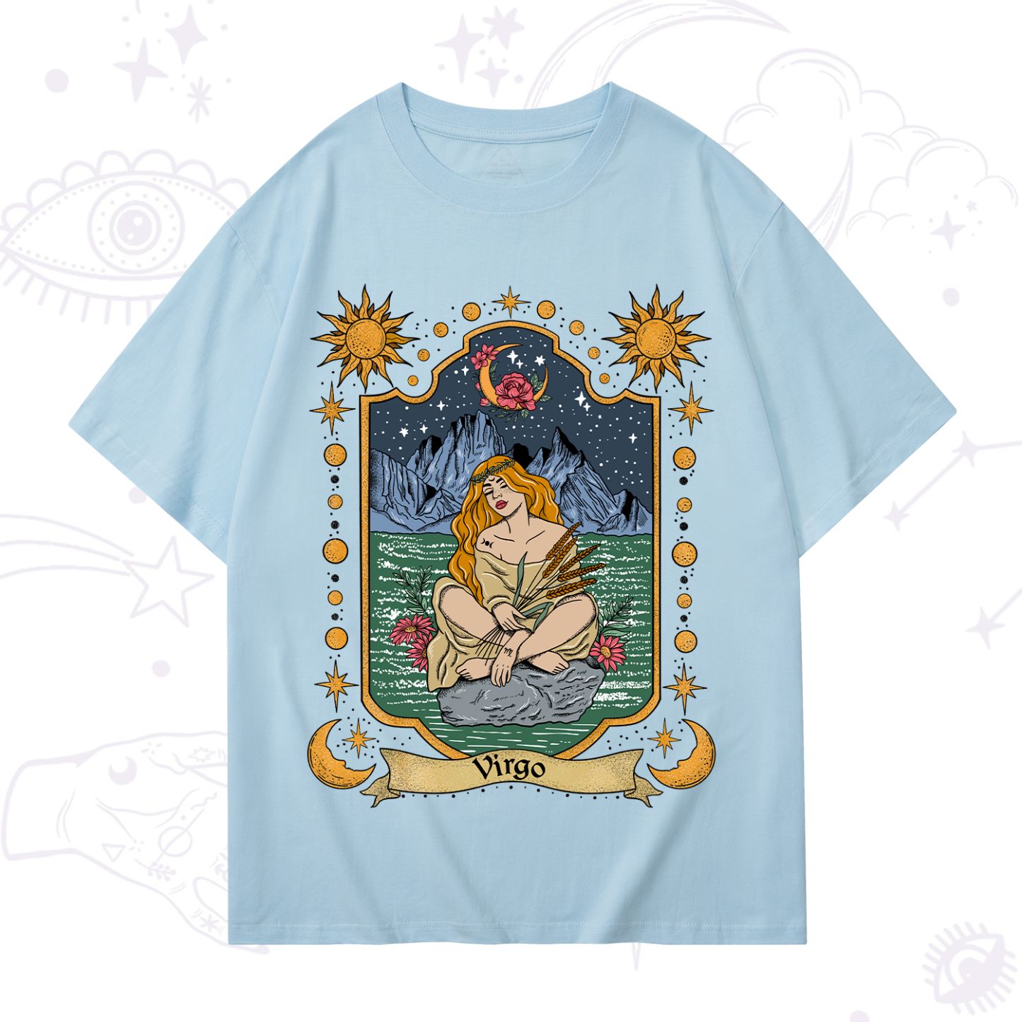 Purplehecate Virgo Zodiac T-Shirt