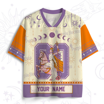 Personalized Purplehecate Arcana 11 The Audacity Mesh Jersey