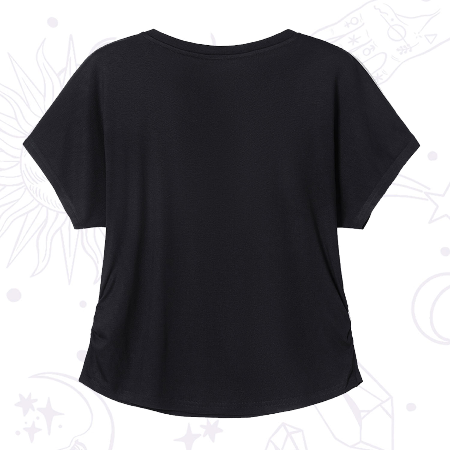 Purplehecate You're Never Alone If You Have Weed V-Neck T-Shirt