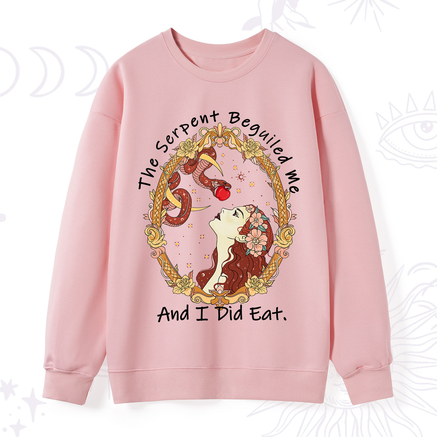 Purplehecate The Serpent Beguiled Me, And I Did Eat Sweatshirt
