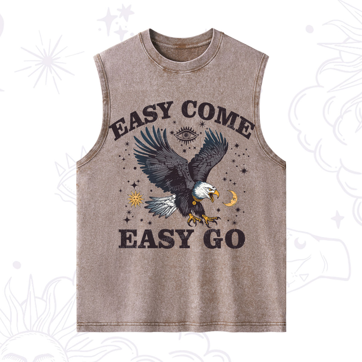Purplehecate Easy Come Easy Go Washed Tank