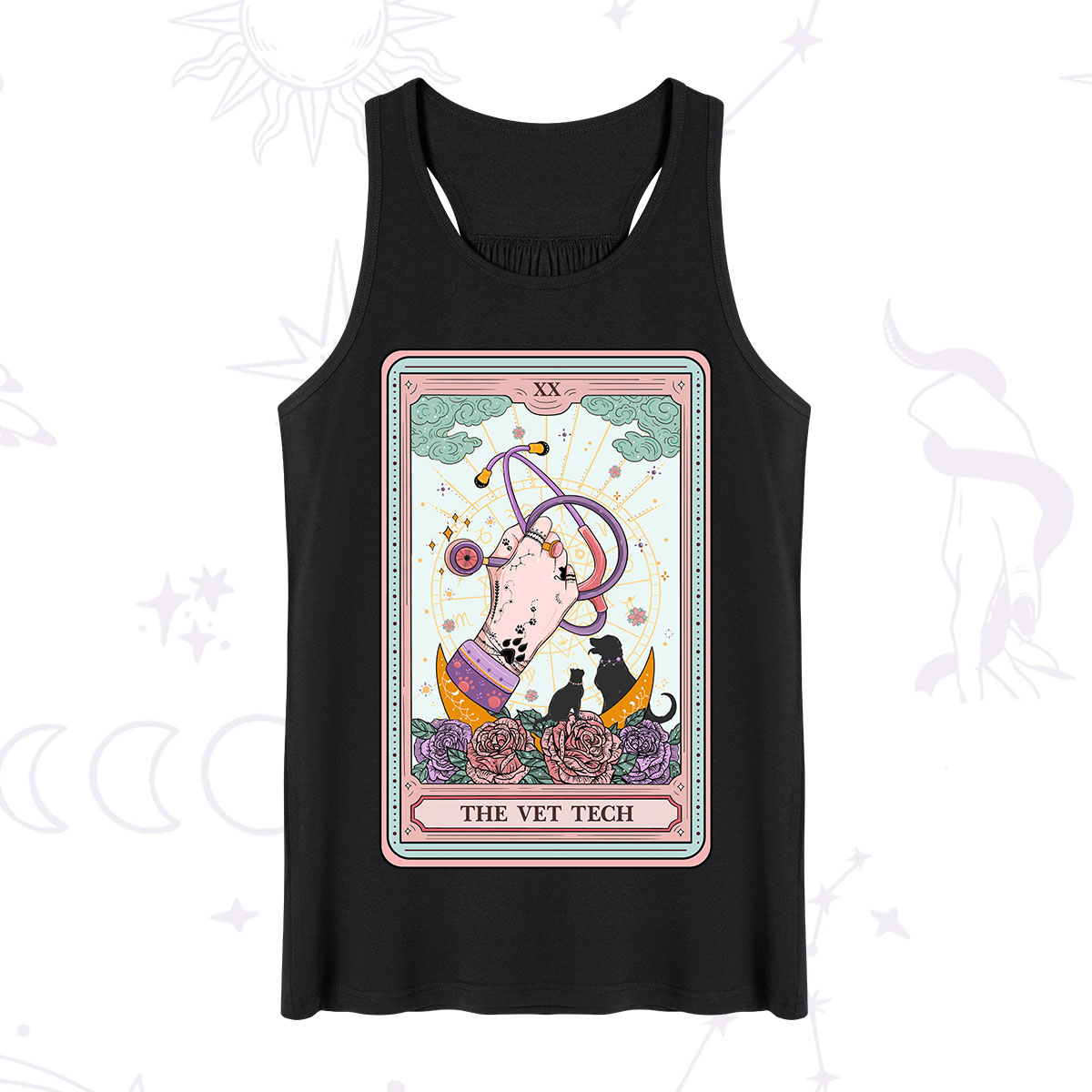 Purplehecate The Vet Tech Tarot Tank