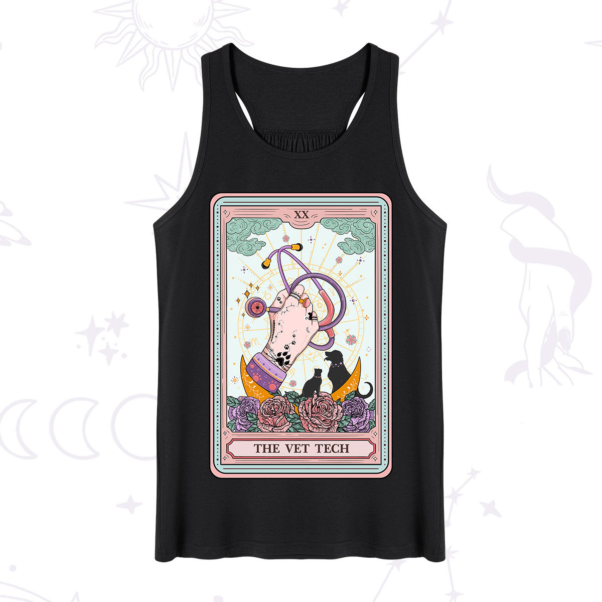 Purplehecate The Vet Tech Tarot Tank