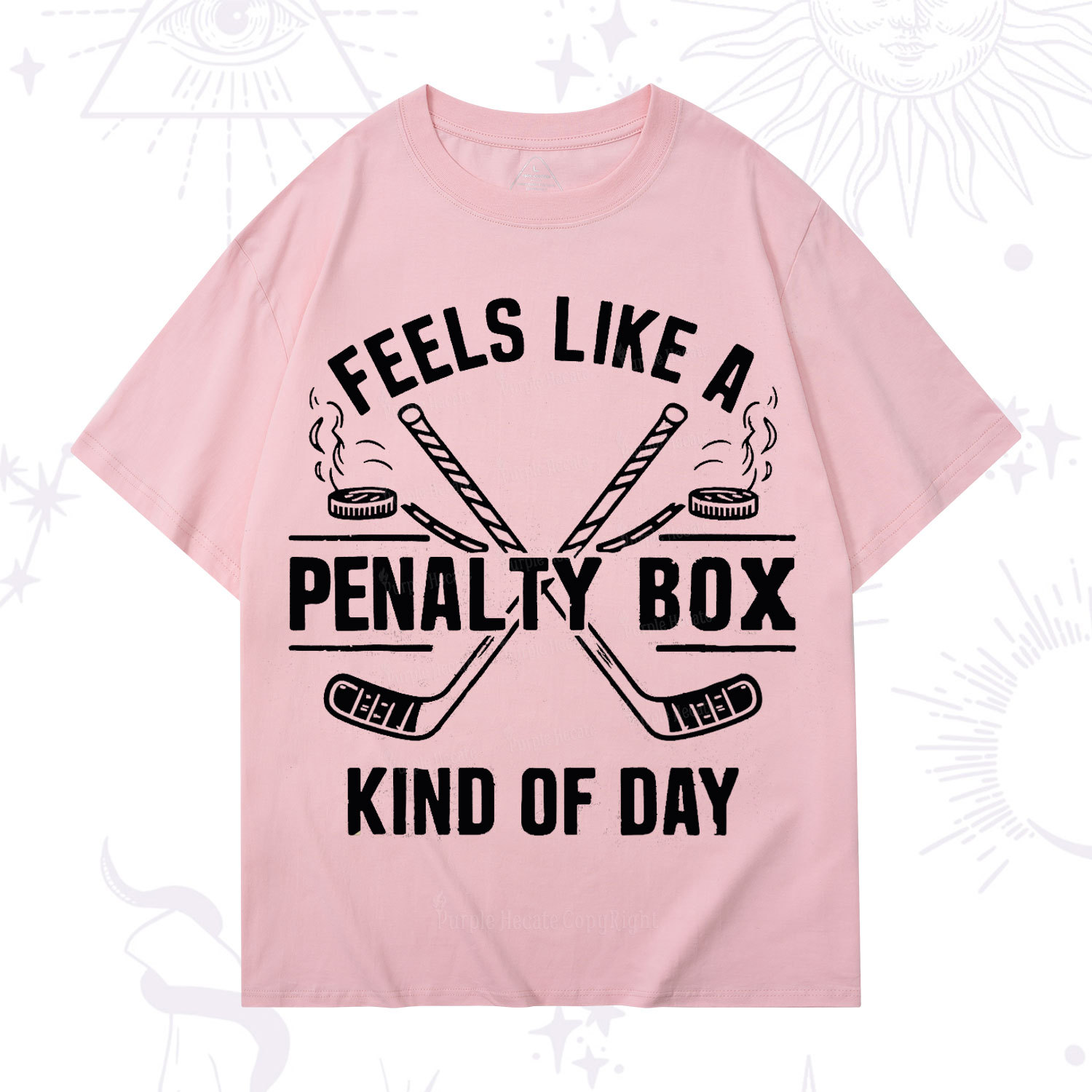 Purplehecate Feels Like A Penalty Box Kind Of Day T-Shirt
