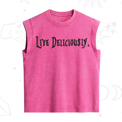 Purplehecate Live Deliciously Vintage Washed Tank