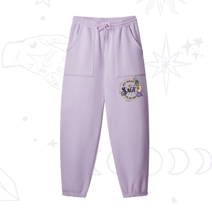Purplehecate Not Enough Smudge for This Shit Fleece Sweatpants