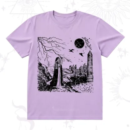 Purplehecate Black Moon Witch Spell Casting T-Shirt