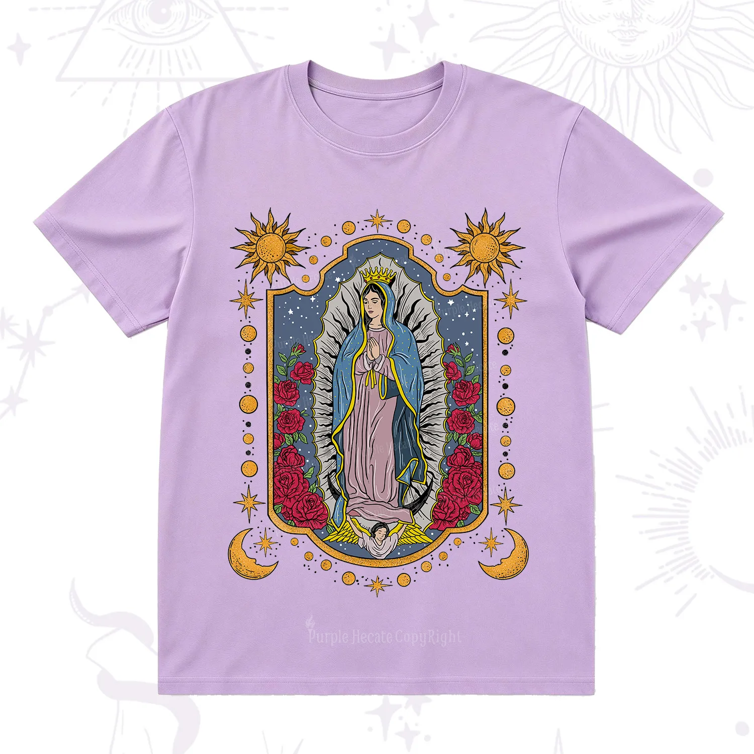 Purplehecate Our Lady of Guadalupe T-Shirt