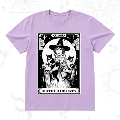 Purplehecate The Mother of Cats Tarot T-Shirt
