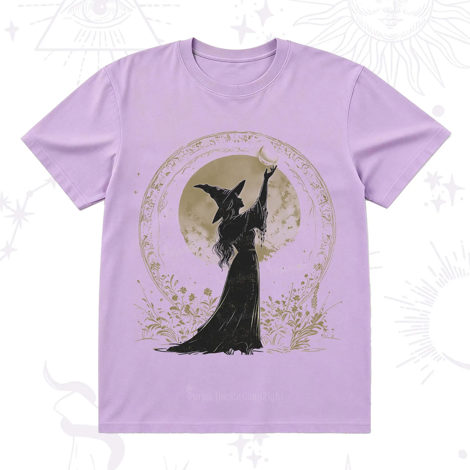 Purplehecate The Moon Witch T-Shirt
