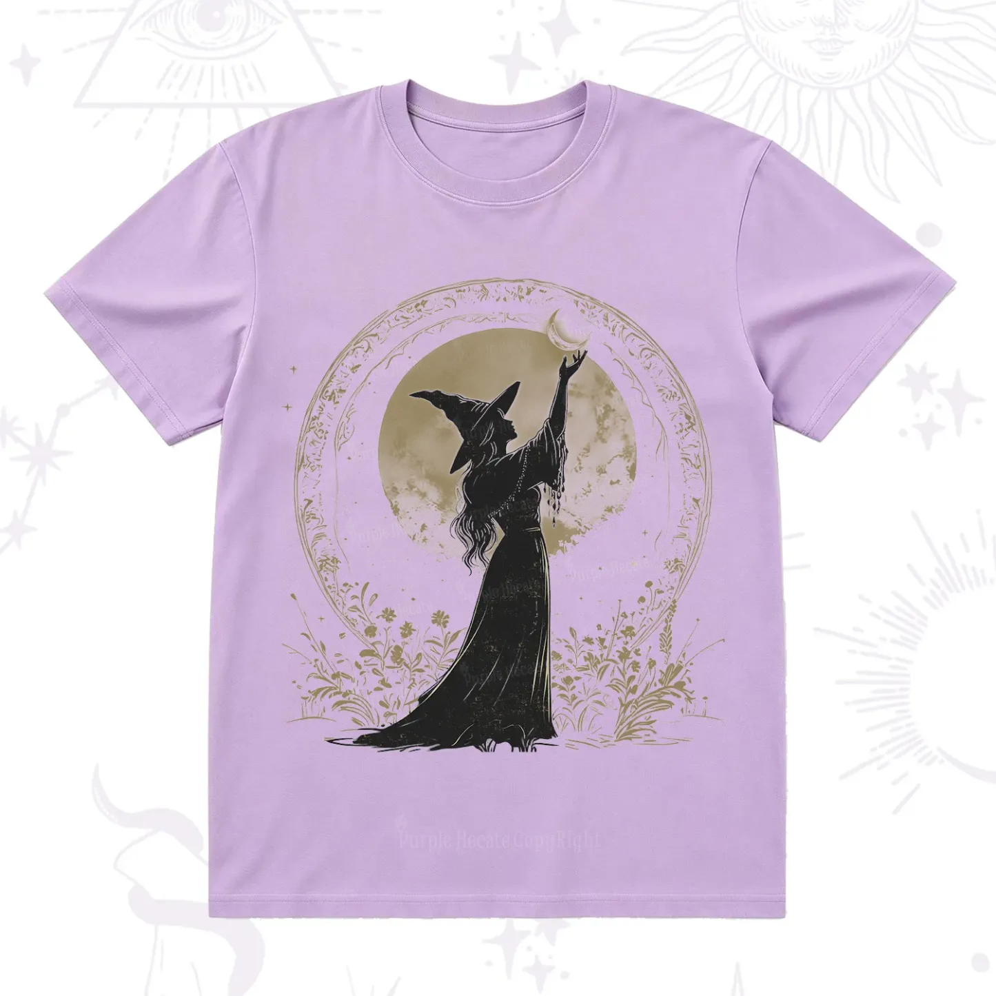 Purplehecate The Moon Witch T-Shirt