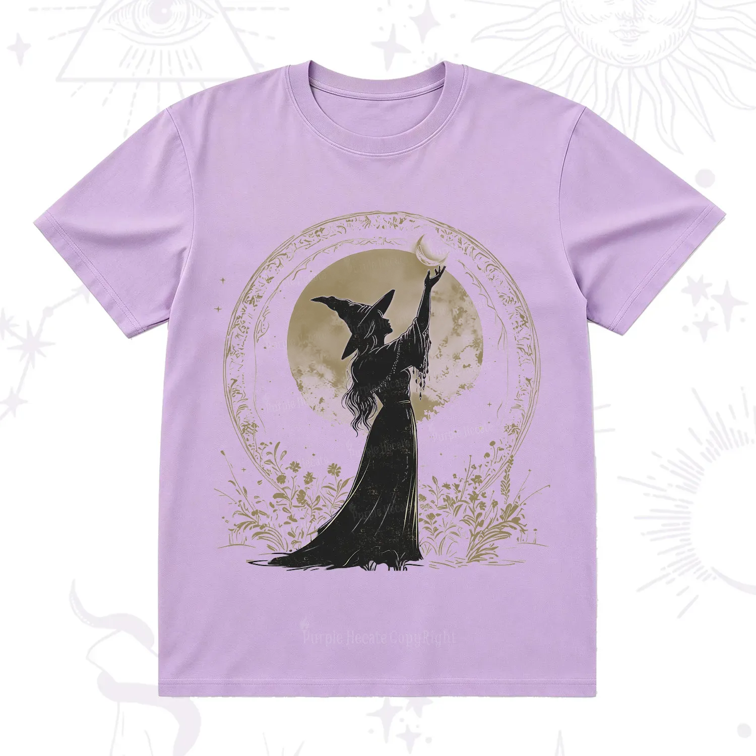 Purplehecate The Moon Witch T-Shirt