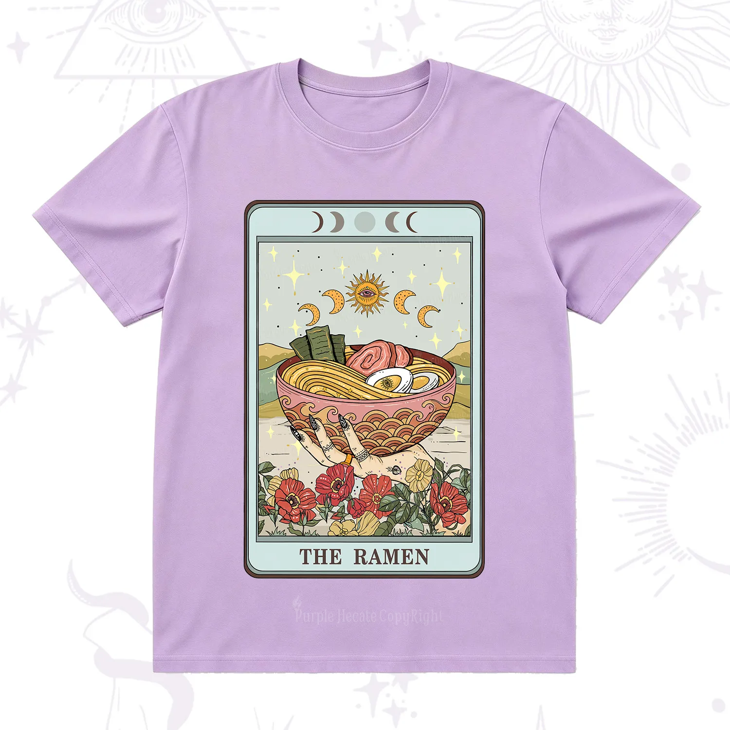 Purplehecate The Ramen Tarot T-Shirt
