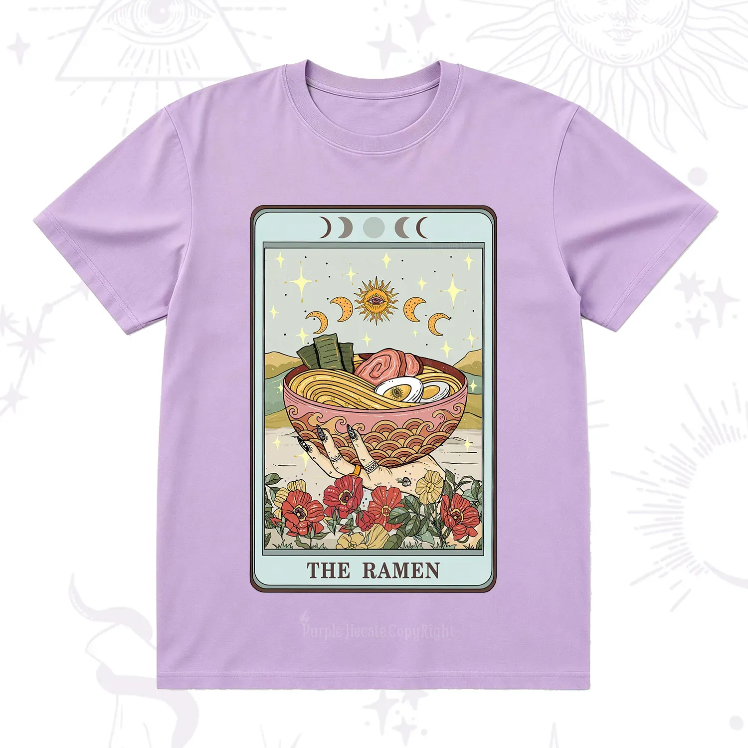 Purplehecate The Ramen Tarot T-Shirt