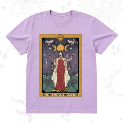 Purplehecate The Goddess Hecate Tarot T-Shirt