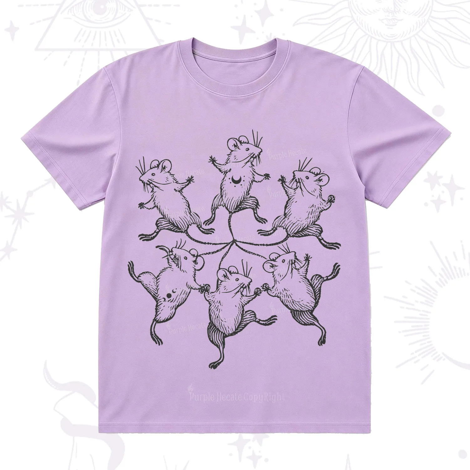 Purplehecate The Midnight Mouse Dance T-Shirt