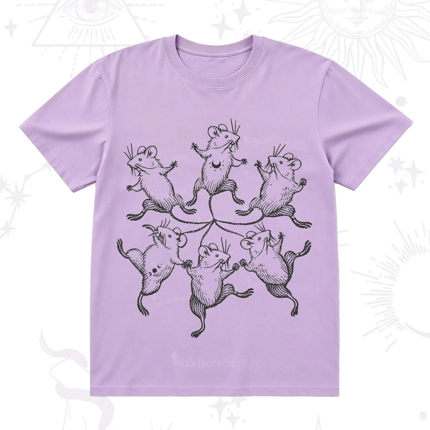 Purplehecate The Midnight Mouse Dance T-Shirt