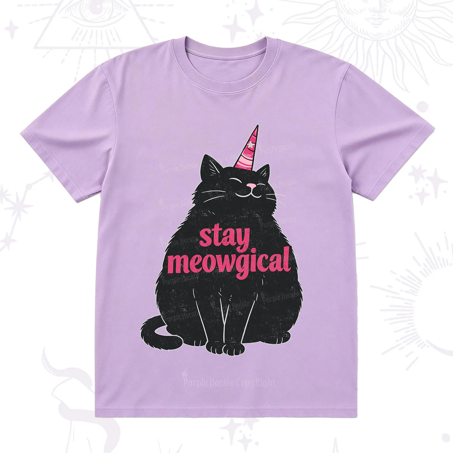 Purplehecate Stay Meowgical T-Shirt