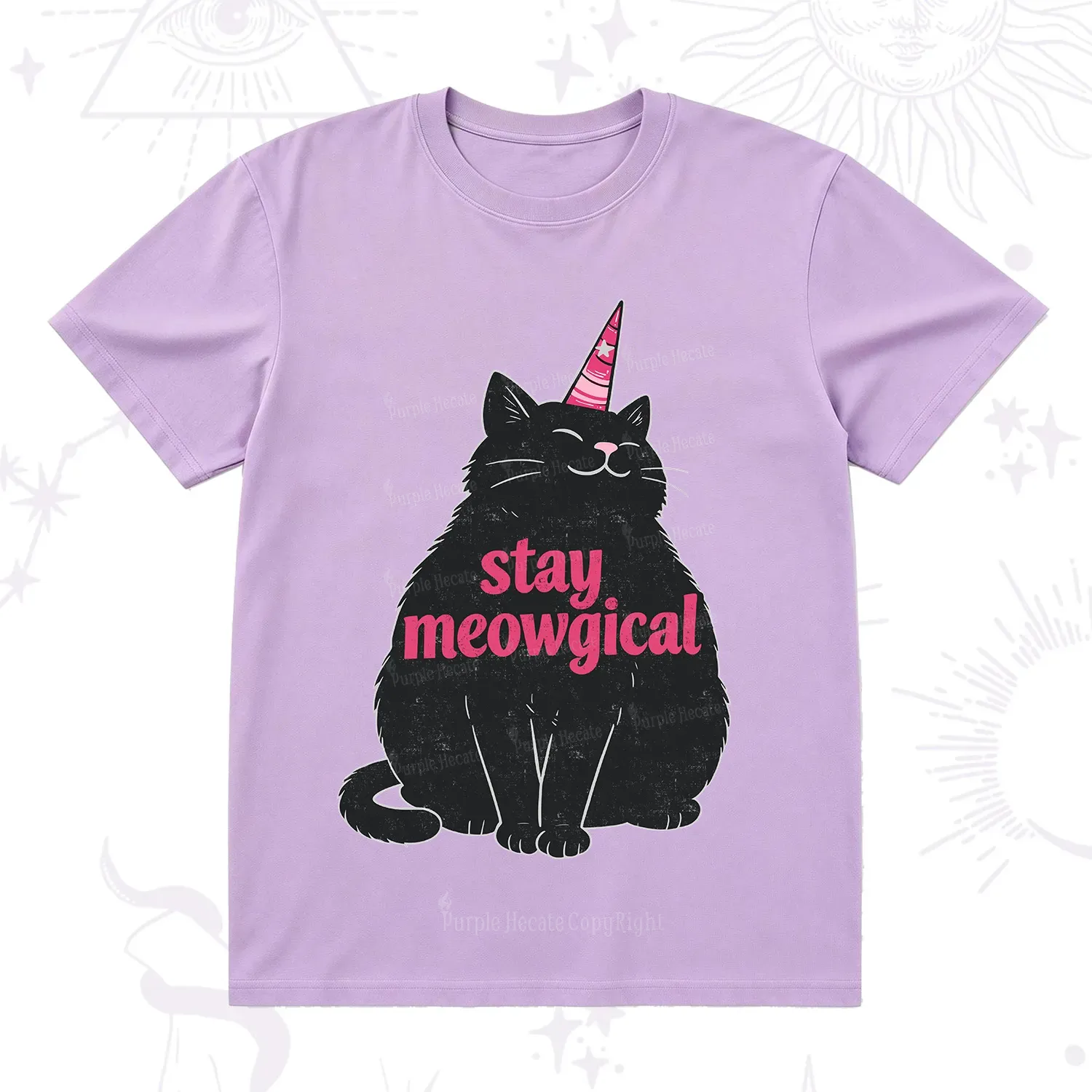 Purplehecate Stay Meowgical T-Shirt