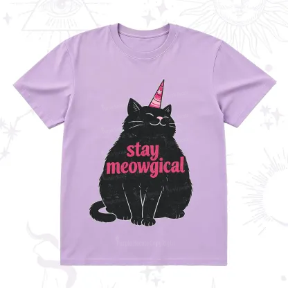 Purplehecate Stay Meowgical T-Shirt