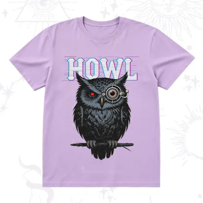 Purplehecate Howl Owl T-Shirt
