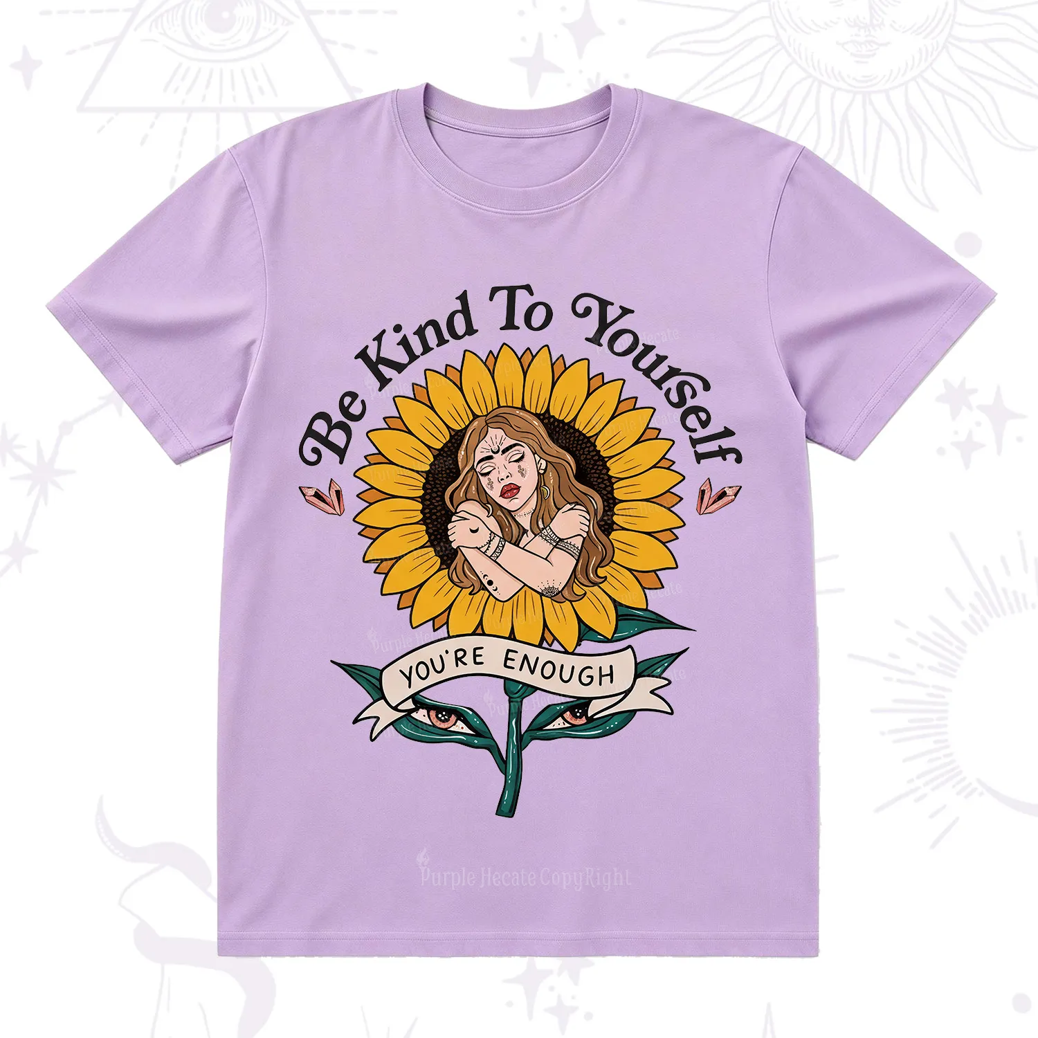 Purplehecate Be Kind To Yourself T-Shirt