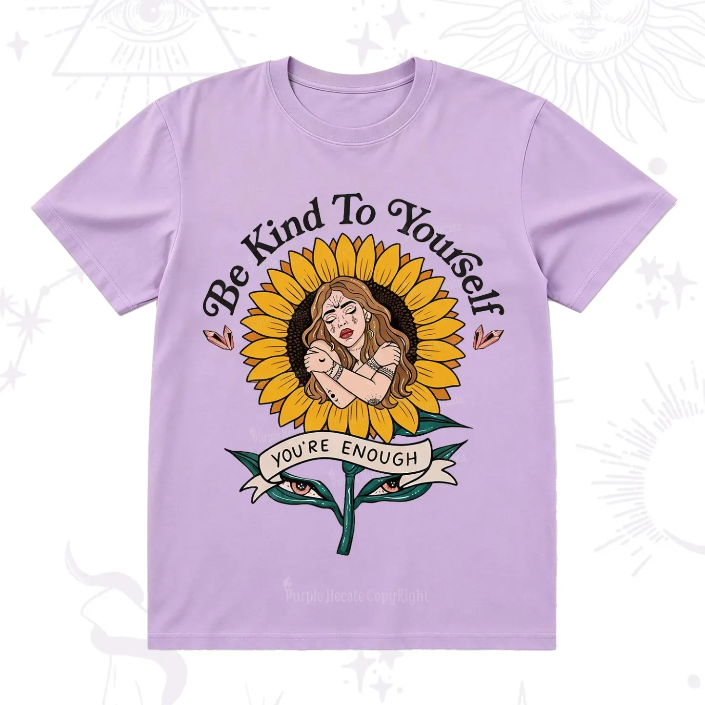 Purplehecate Be Kind To Yourself T-Shirt