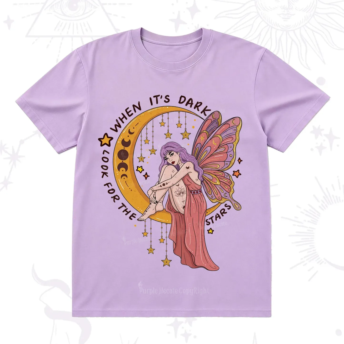 Purplehecate Look For The Stars T-Shirt